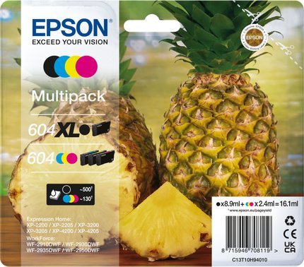 Tusz Epson Epson Tintenpatronen Multipack 604 Xl (4 Farben)
