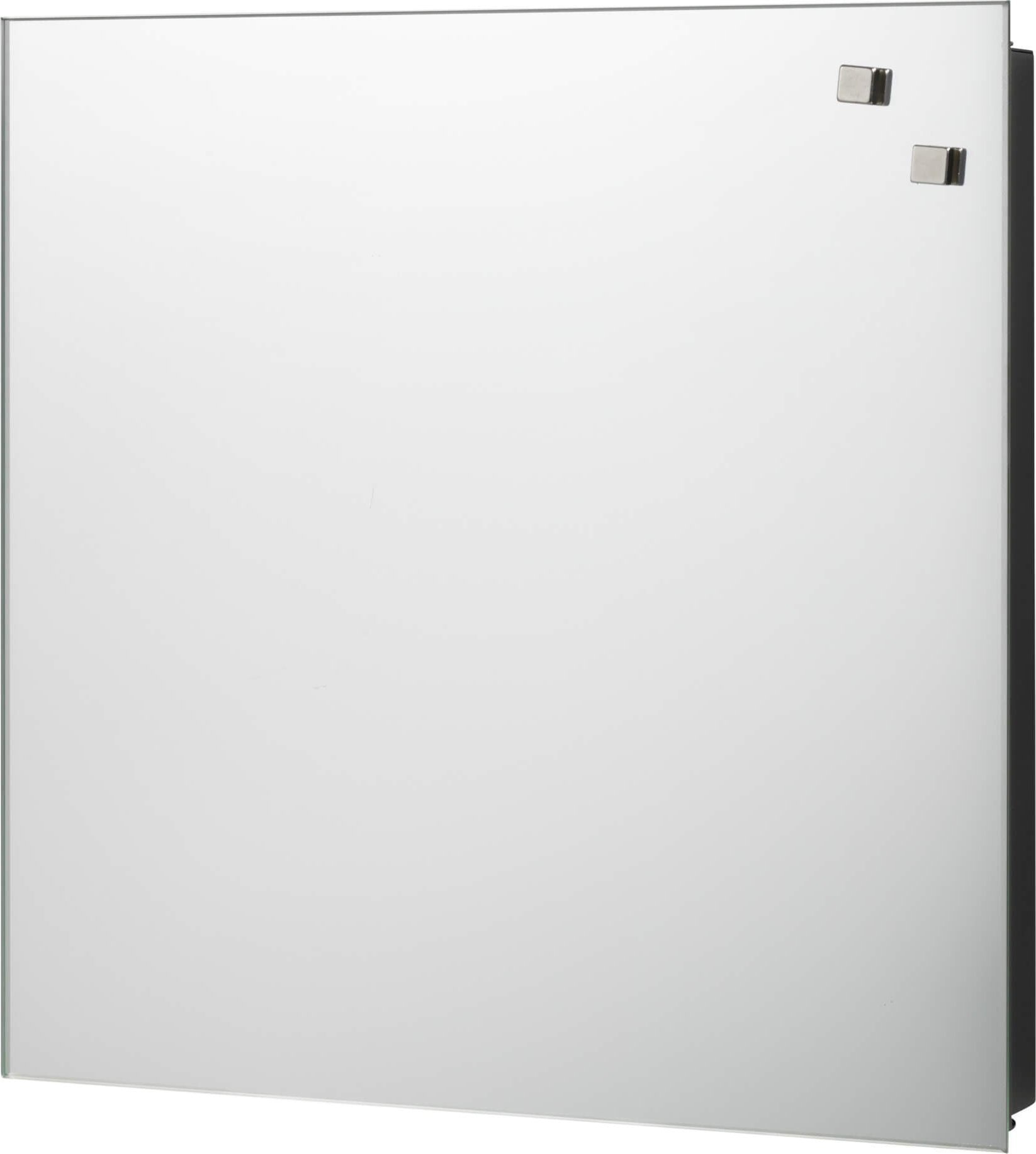 NAGA Nøgleskab med magnetisk glaslåge spejl Spejl 30x5x30mm (1stk)