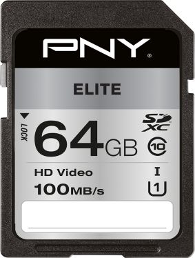 Karta PNY Elite SDXC 64 GB Class 10 UHS-I/U1 (P-SD64GU1100EL-GE)
