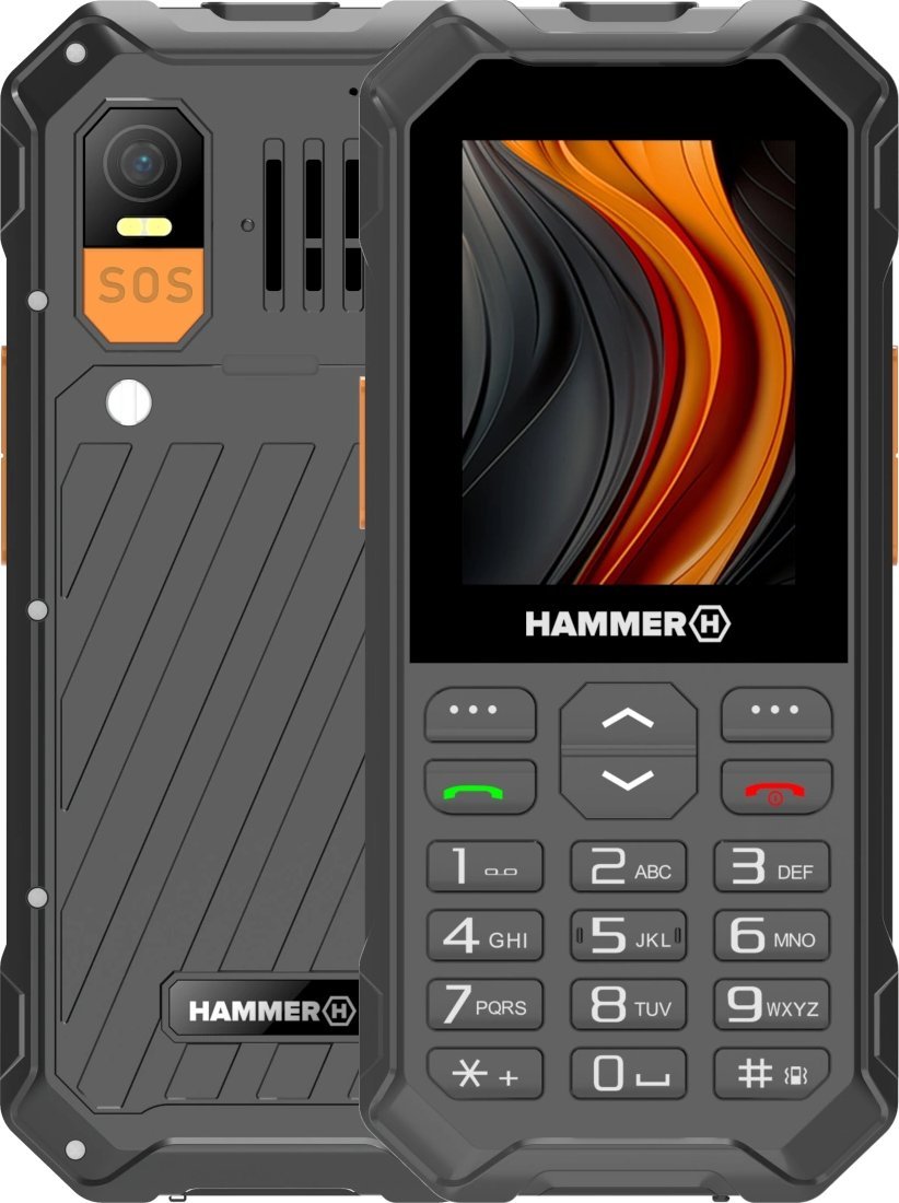 Smartfon myPhone Hammer 6 LTE Dual Sim Czarny