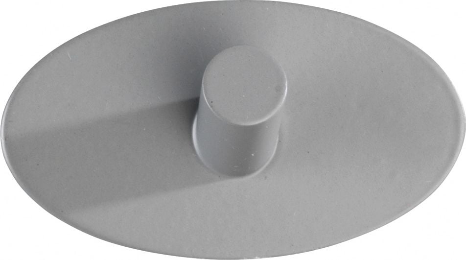 Wenko hak ścienny samoprzylepny Piceno 3,6 x 6,5 x 2,8 cm stal nierdzewna szara
