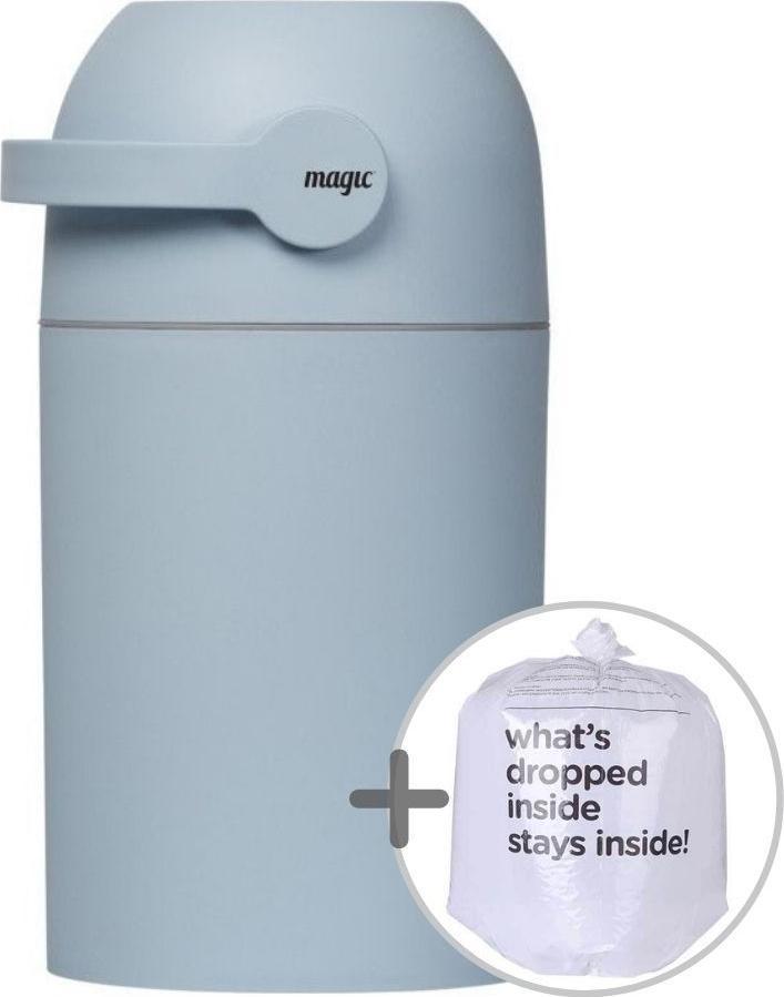 MA-C110BL-KOSZ NZ ZUŻYTE PIELUCHY NIEBIE SKI NA 25 SZT PIELUCH