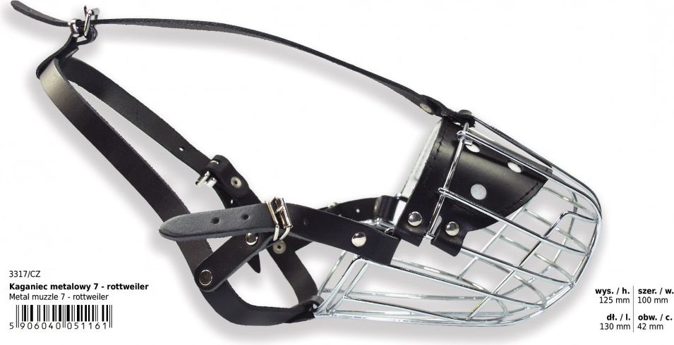 Dino Kaganiec metalowy - 7 Rottweler