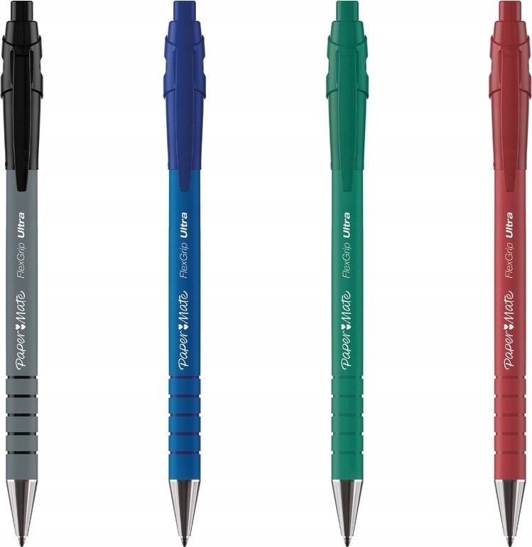 Paper Mate PAPER MATE Kugelschreiber Flexgrip Ultra RT M 3+1 S/B/R 4er Blister