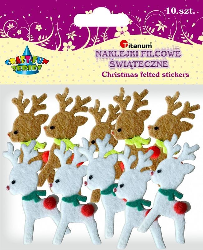 Titanum Kształty piankowe X-Mas 3D 10szt.