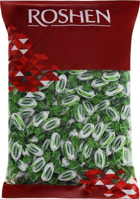 Roshen Roshen miętowe cukierki Mintex Mint 1kg