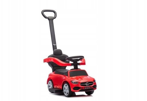 Jeździk z Pchaczem Mercedes 3w1 Czerwony