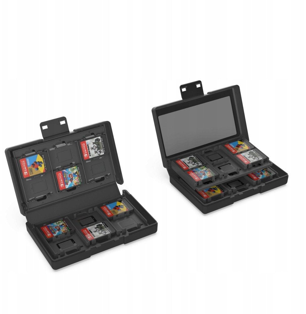 YAXO Etui na 24 karty z grami STORAGE SET do NS/NS2 Techno Black