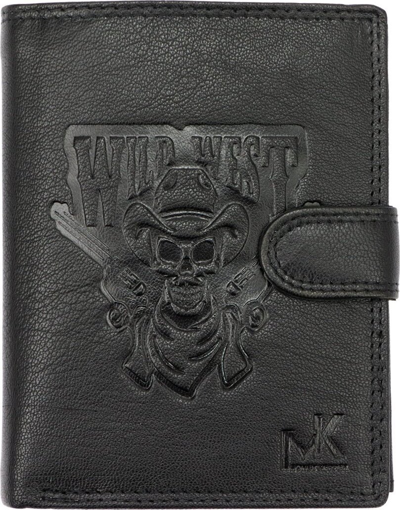 Money Kepper Skórzany męski portfel Money Kepper TCC 5601B-6 RFID NoSize