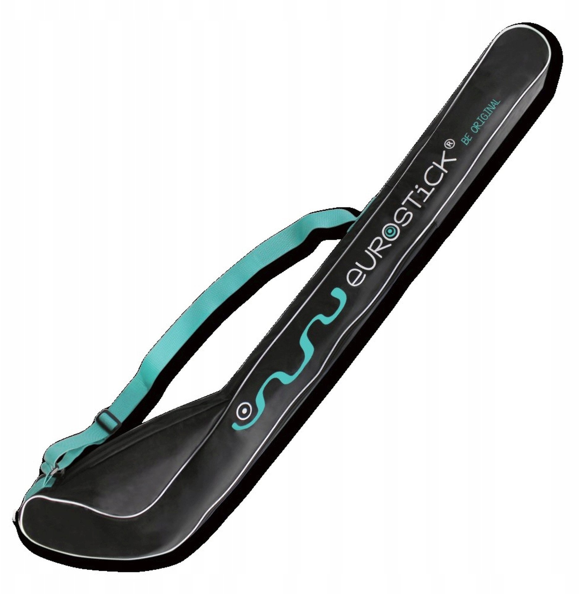 Torba na 4 Kije do Unihokeja Czarna Solidna Wytrzymała KUBISPORT 114 cm