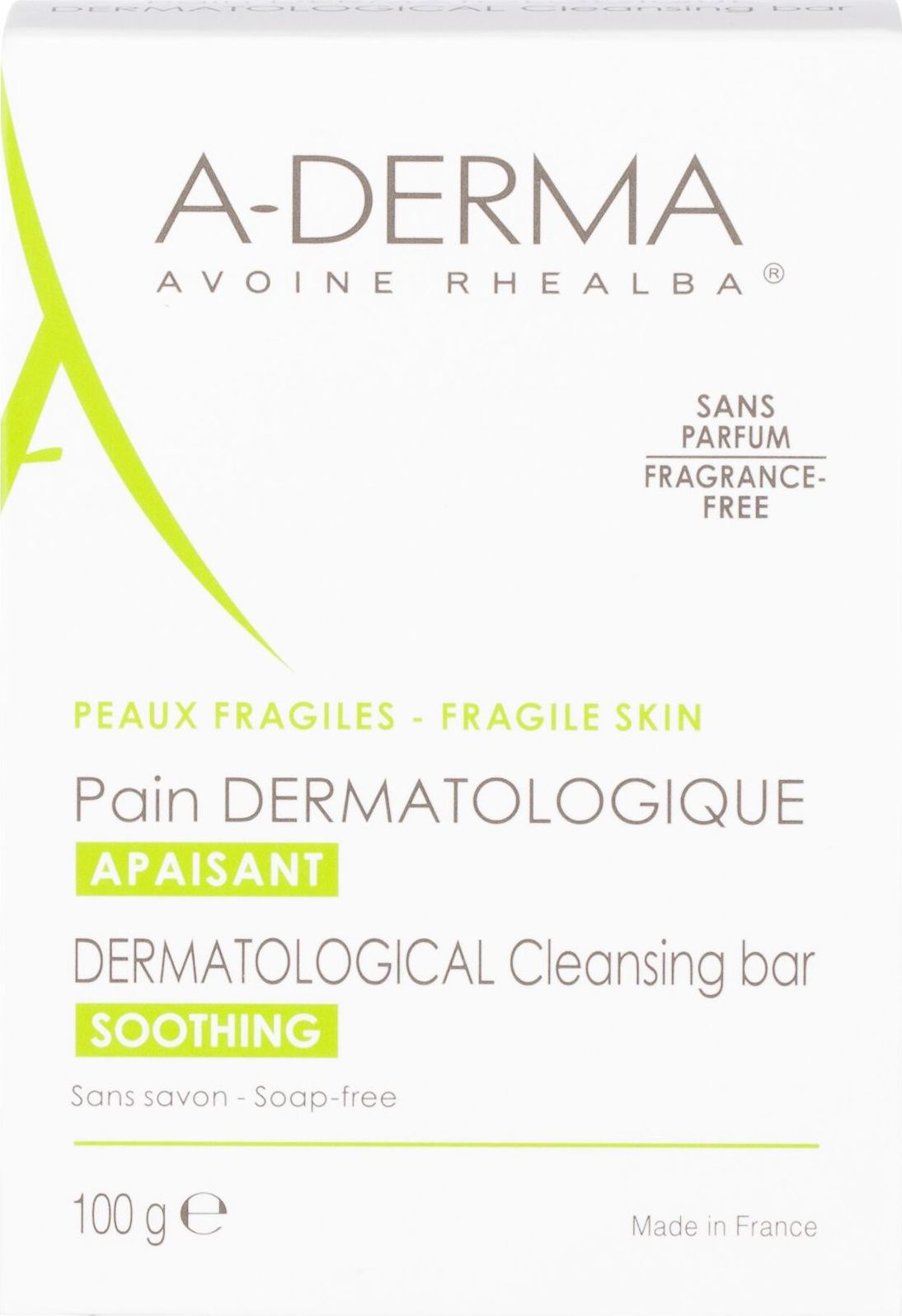A-Derma A-Derma Les Indispensables Dermatological Cleansing Bar Mydło w kostce 100g