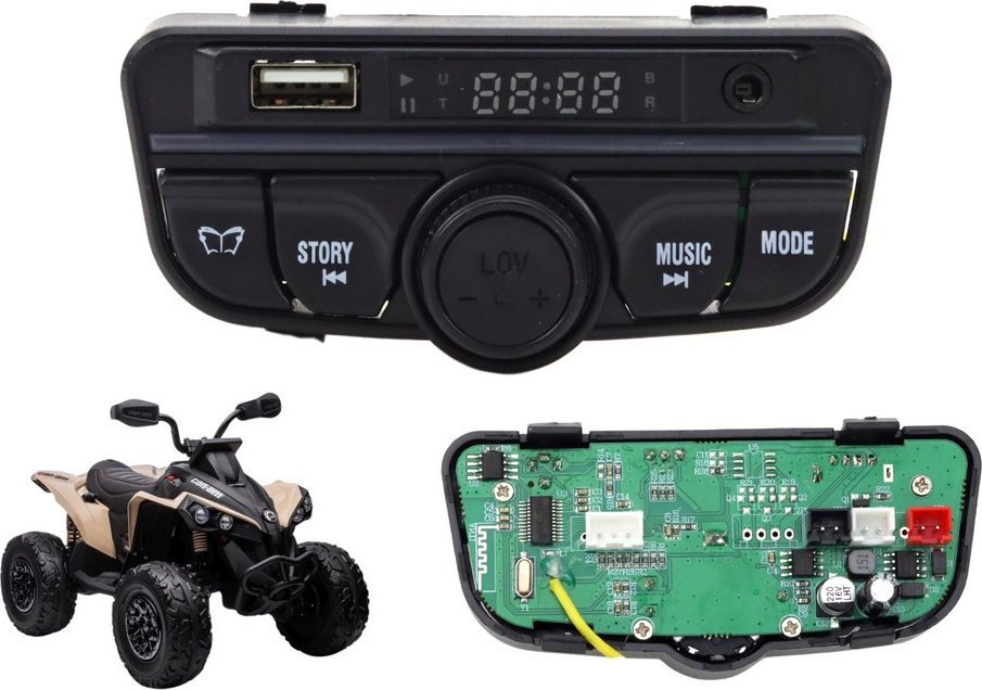 Panel Muzyczny 12V - DK-CA002