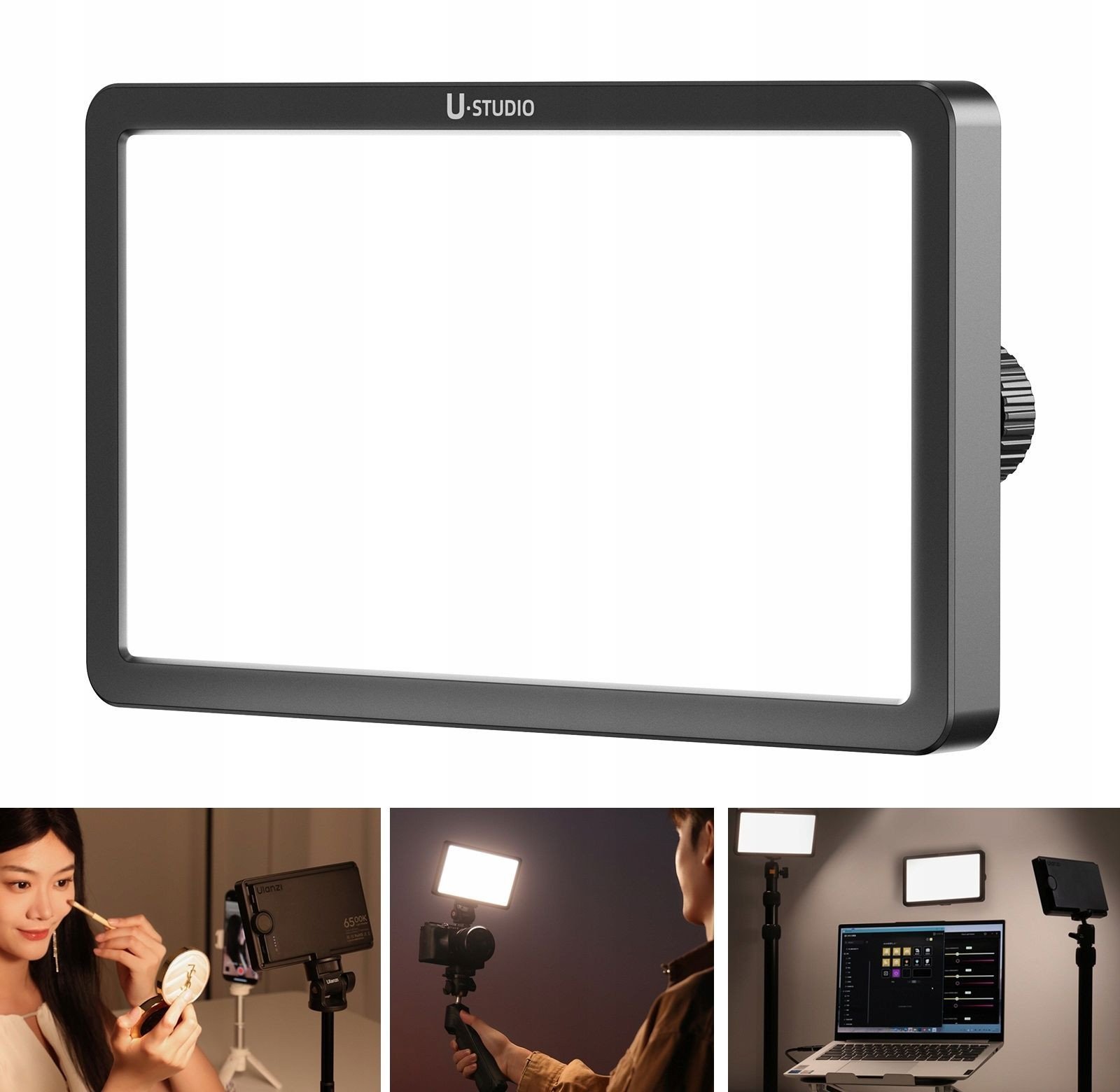 Lampa Led Video 9w Fill Light Magnetyczna Aplikacja Bluetooth / Ulanzi K6500