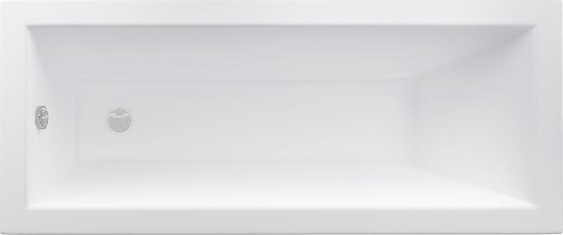 Wanna Mexen Cubik - wanna prostokątna 150 x 70 cm, biała - 55031507000
