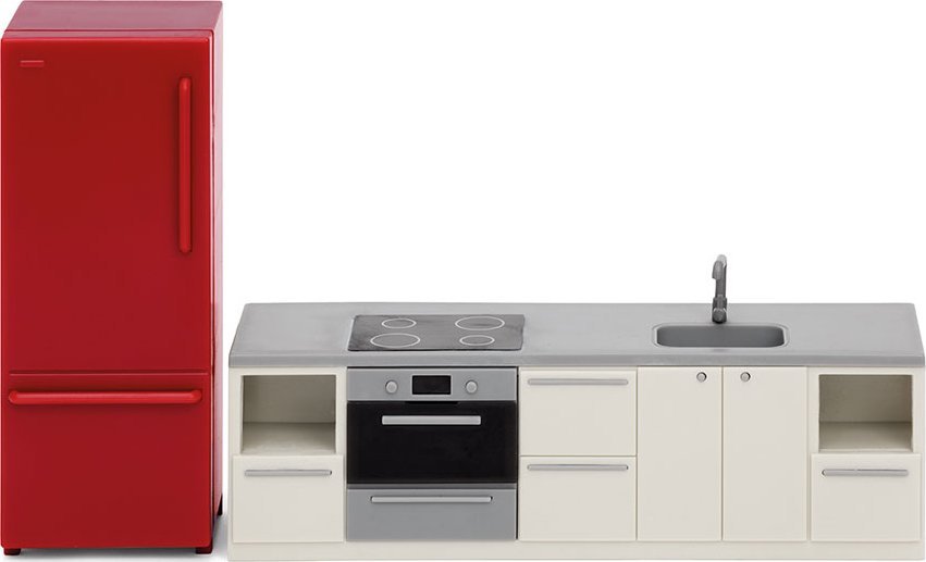 Micki Zestaw Podstawowy do Kuchni do domku dla lalek Lundby