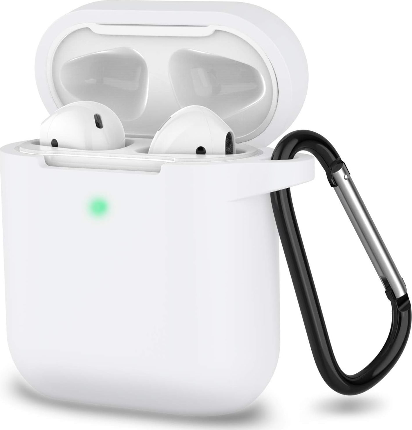Vanfone Vanfone Etui silikonowe do Apple AirPods 1/2, białe (VANAX53008)