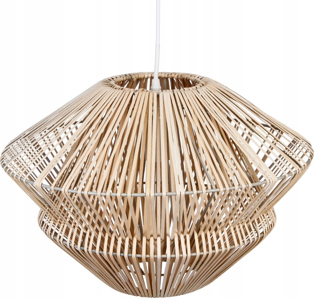 Lampa wisząca Atmosphera Lampa wisząca LUDZA, rattanowa, 45 cm