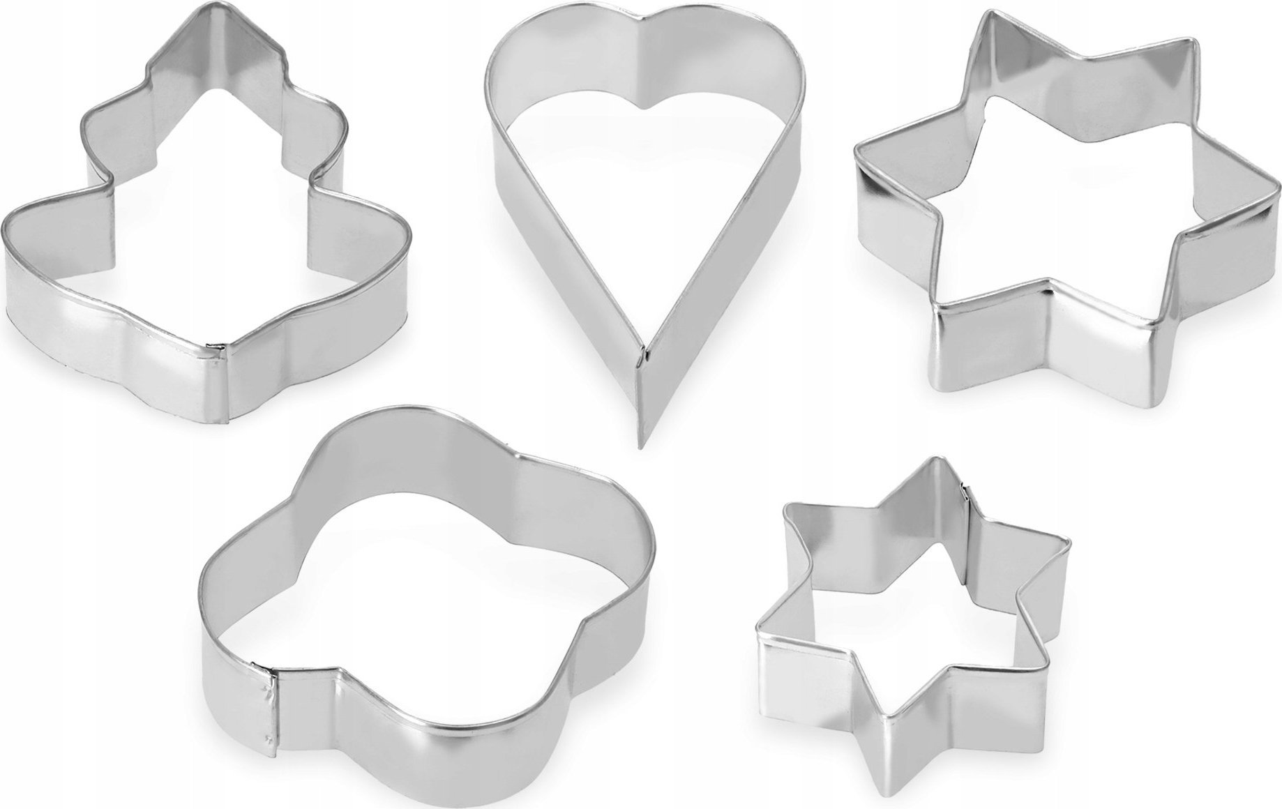 Kadax Foremki Wykrawacze Do Ciastek Pierników 5szt
