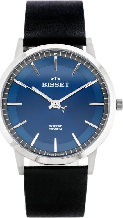 Zegarek Bisset BISSET BSCF25 - TYTANOWY (zb087b) uniwersalny