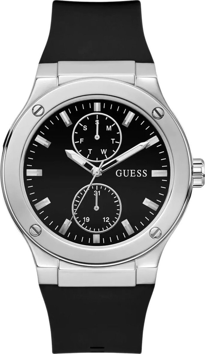 Zegarek Guess Zegarek męski Guess GW0491G3 czarny