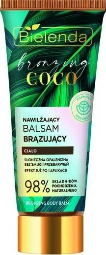 Bielenda Bielenda Bronzing Coco Nawilżający balsam brązujący do ciała, 200ml