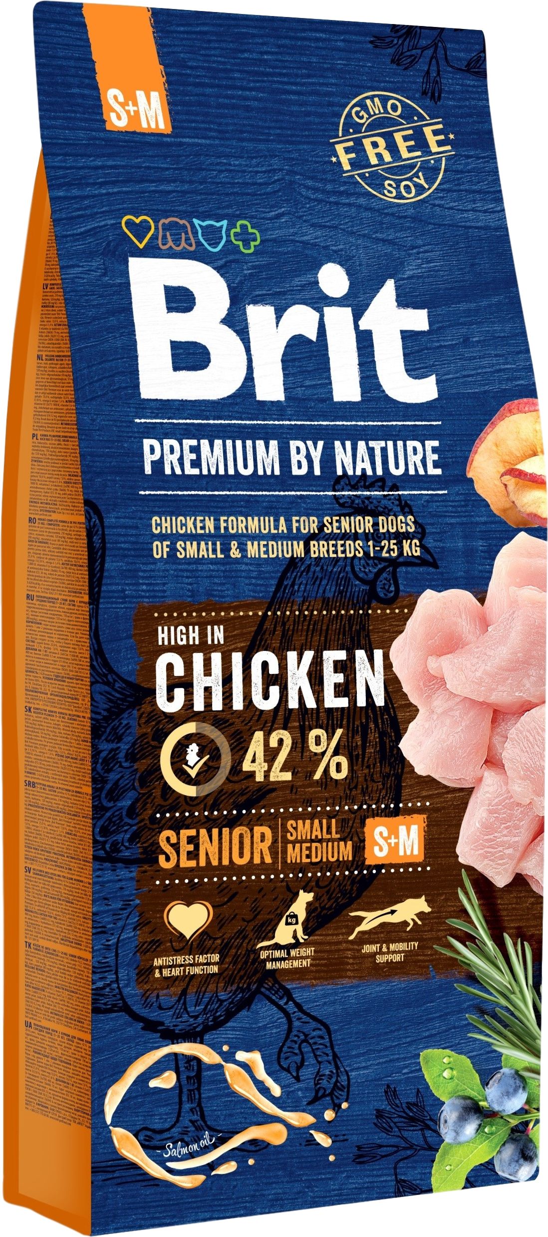 Brit Premium by Nature Senior S+M 15 kg