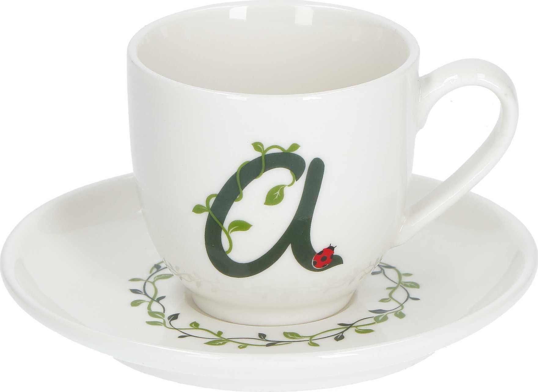 NPC Polska La Porcellana Bianca Filiżanka ze spodkiem 90 ml litera A