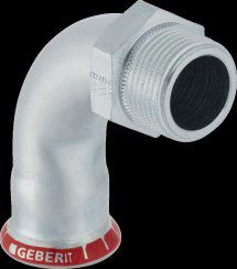 Geberit Mapress C-Stahl - kolano 90° GZ 15 x 1/2" (20503)