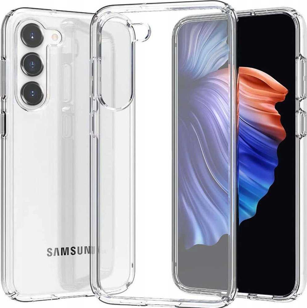 Hello Case ETUI DO SAMSUNG GALAXY S23 PLUS GUMOWE SLIM CLEAR