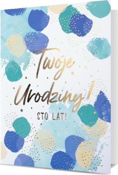 Pan Dragon Karnet B6 Urodziny HM200-2505