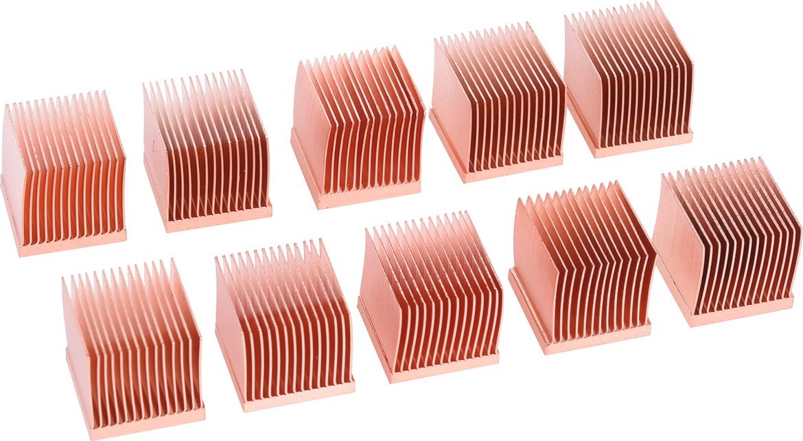 Alphacool Alphacool GPU RAM Copper Heatsinks 14x14mm, heatsink (copper, 10 pieces)