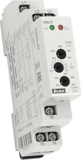 ELKO EP ELKO EP PRZEKAŹNIK NADZOROWANIA NAPIĘCIA HRN-57/3x400V