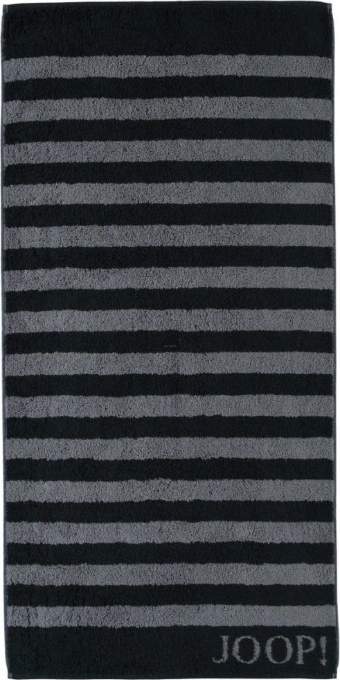 Joop! Ręcznik 80/150 cm czarny Stripes 1610-90
