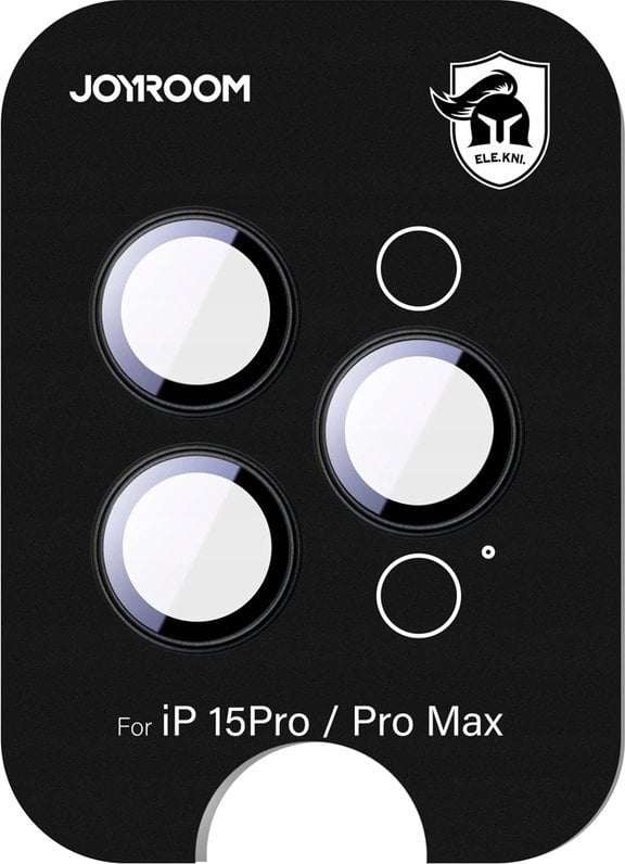 Szkło ochronne Joyroom JR-MFY0244 na obiektywy iPhone 15 Pro/15 Pro Max - grafitowe