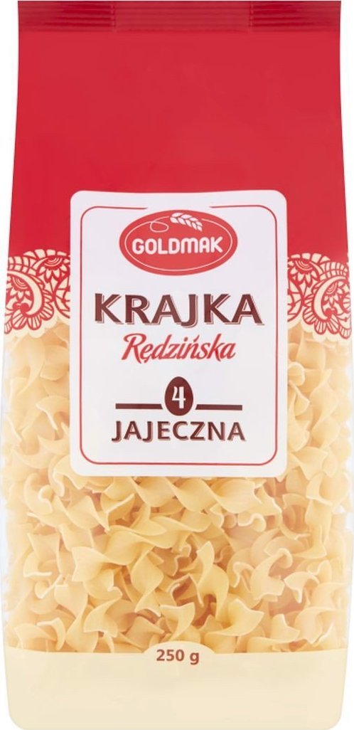 Goldmak Goldmak Makaron krajka Rędzińska 4-jajeczna 250 g