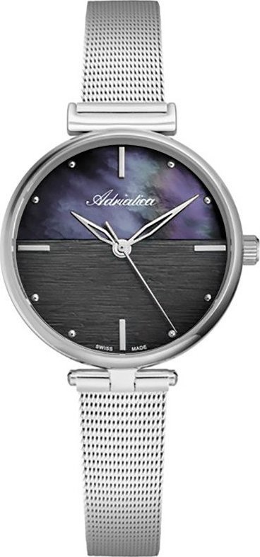 Zegarek Adriatica Zegarek damski Adriatica A3737.519MQ srebrny