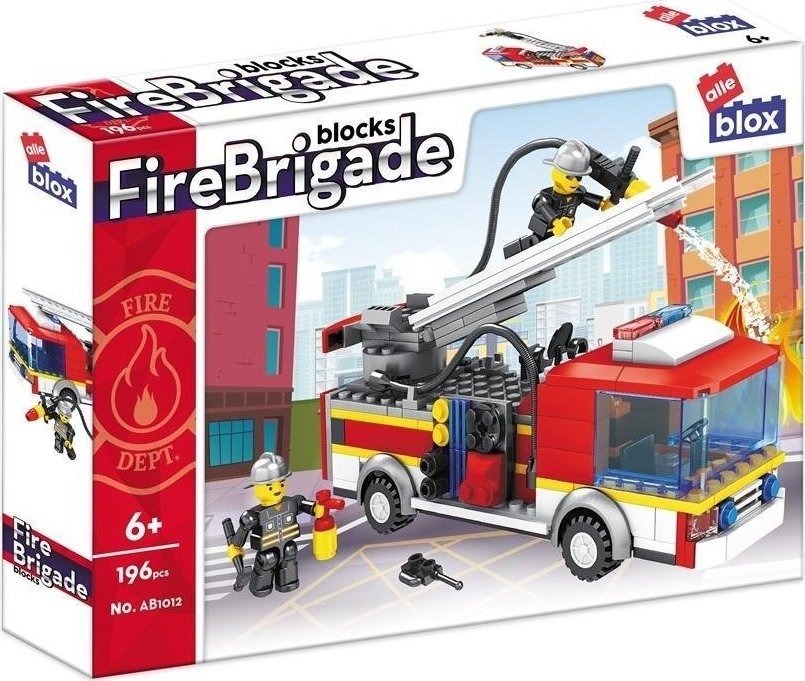 ALLEBLOX KLOCKI KONSTR ALLEBLOX STRAZ 196EL 32X22X5 30/60