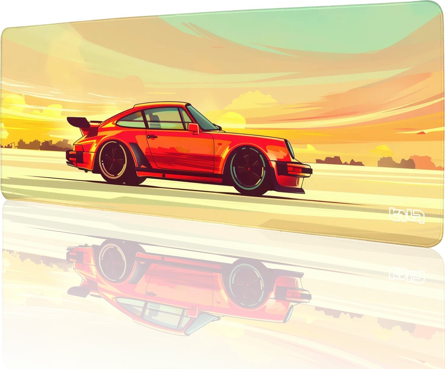 Podkładka Tilt PODKŁADKA POD MYSZ MYSZKĘ Czerwona Szybkość 80x30 TILT Wodoodporna XXL