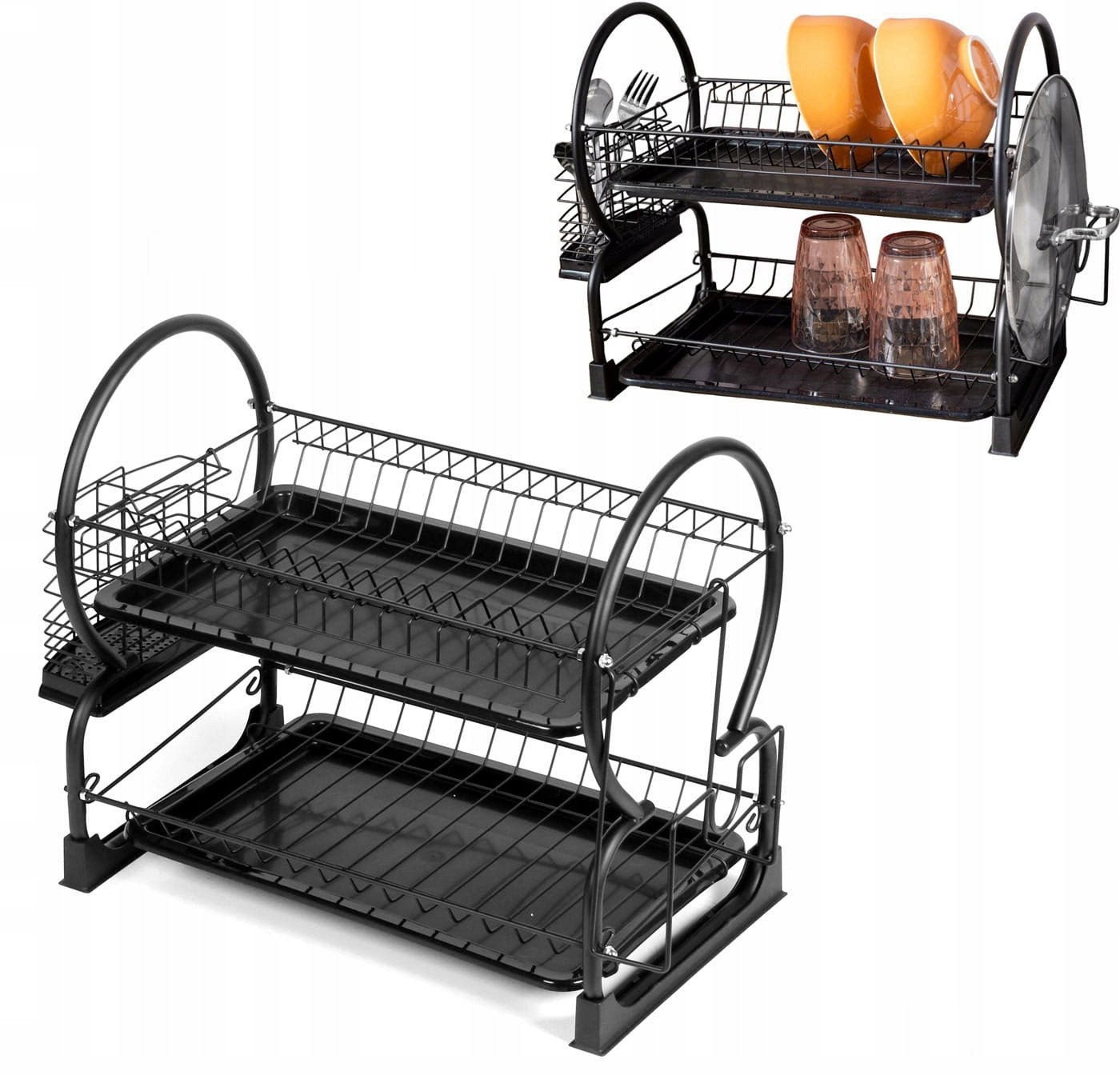 SUSZARKA DO NACZYŃ 2-POZIOMOWA 56 X 25 X 39 CM BRUNBESTE BB-3408