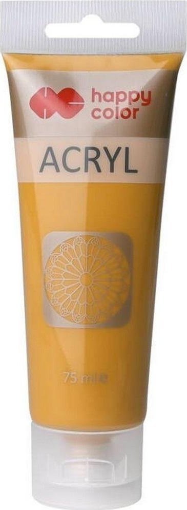 Farba akrylowa 75ml ochra HAPPY COLOR
