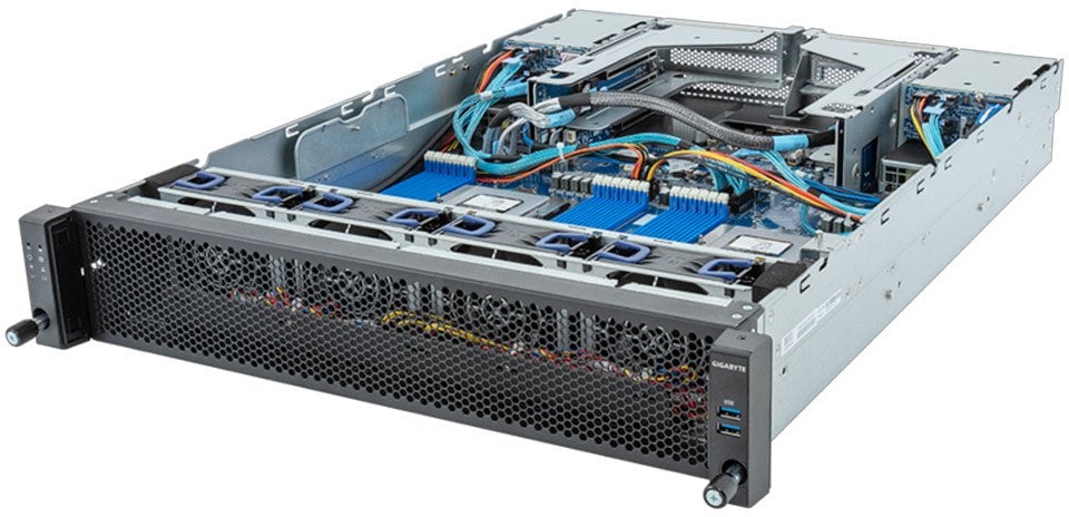 Gigabyte Barebone E283-Z90-ACD1 (rev. 3.x) 2U Dual Sockel SP5 6NE283Z90DR000ACD1