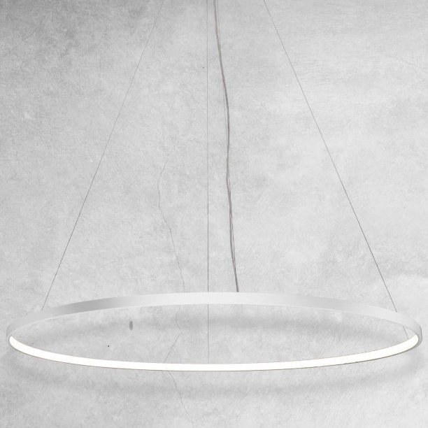 Lampa wisząca Shilo Pokojowa lampa wisząca Agari LED 38W 4000K nad stół biała