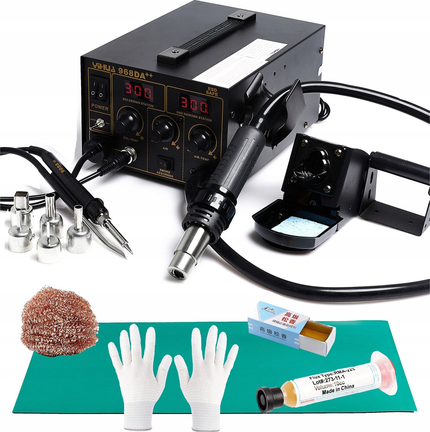 Techrebal Stacja YIHUA 968DA++ +KIT22