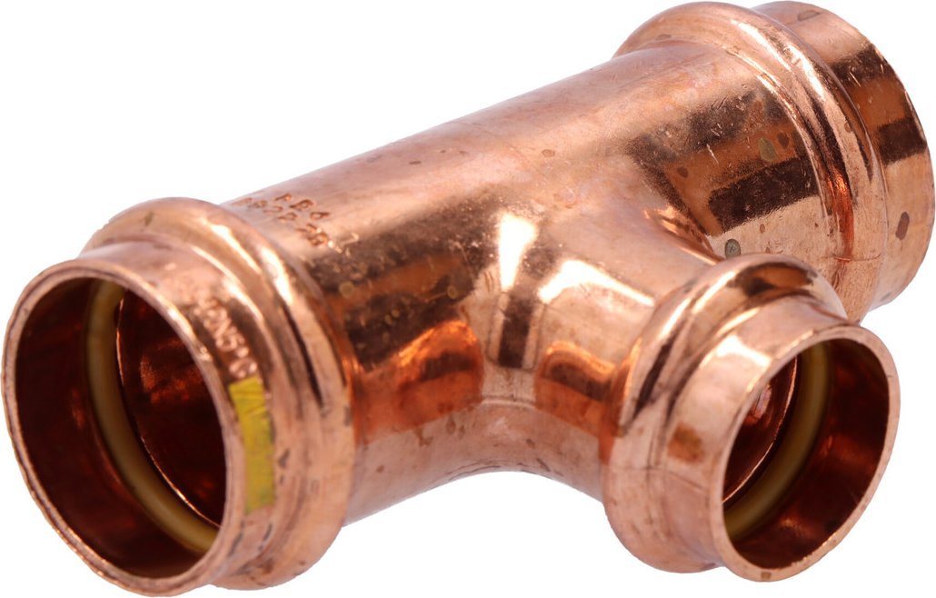 Conex Trójnik redukcyjny 28 x 22 x 28 CU B Press Gas