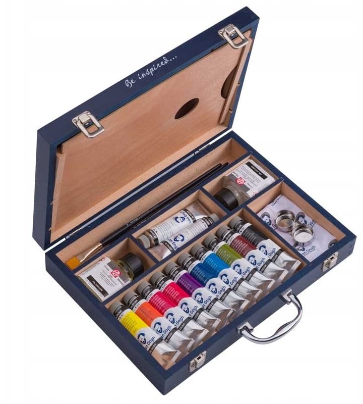 Van Gogh oil colour starter box XL | 12 x + accessories