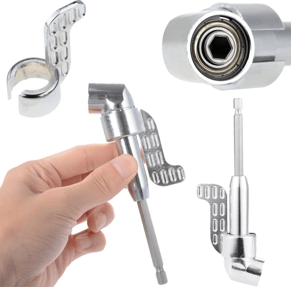 Korbi UCHWYT WKRĘTARKI KĄTOWY PRZYSTAWKA PRZEDŁUŻENIE