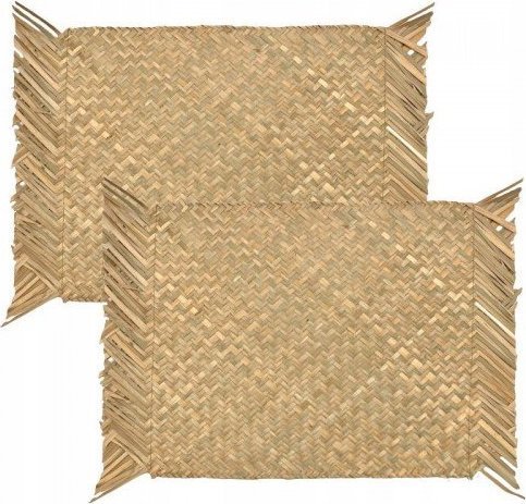 Kaemingk Podkładka na stół ozdobna trawa morska 48x33 cm