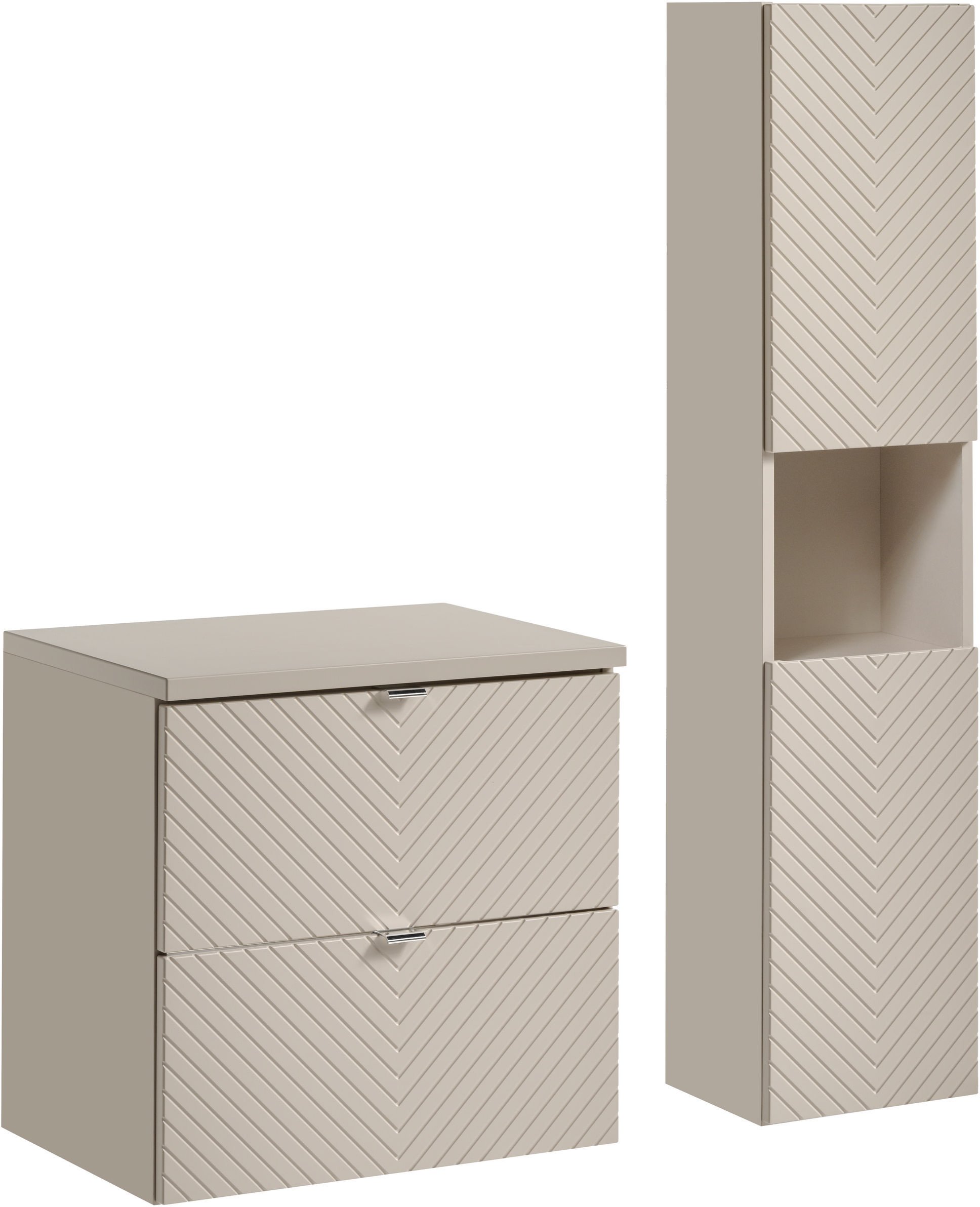 Zestaw meblowy 60cm z blatem i Szafką wysoką