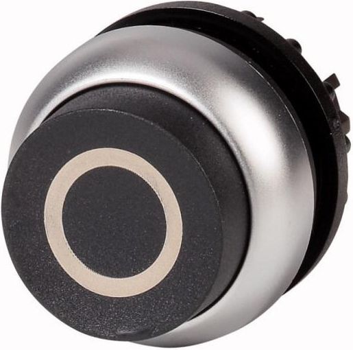 Eaton Napęd przycisku czarny O z samopowrotem M22-DH-S-X0 (216659)