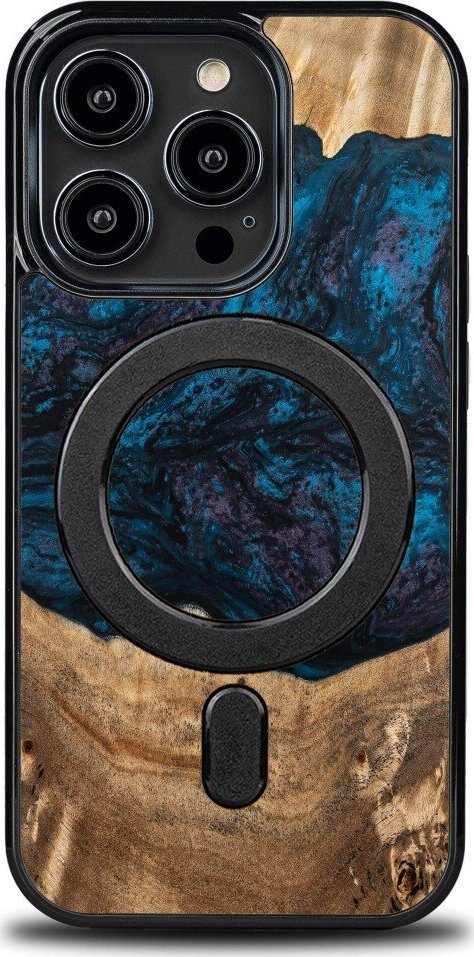 BeWood Etui Bewood Unique na iPhone 14 Pro - Planets - Neptun z MagSafe